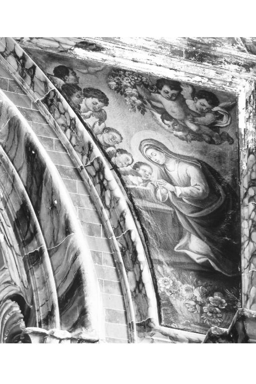 Madonna annunciata (dipinto) - ambito salentino (seconda metà sec. XVIII)