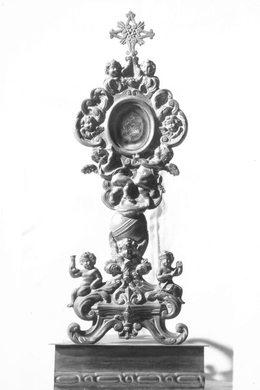 reliquiario, opera isolata - manifattura leccese (secc. XVIII/ XIX)