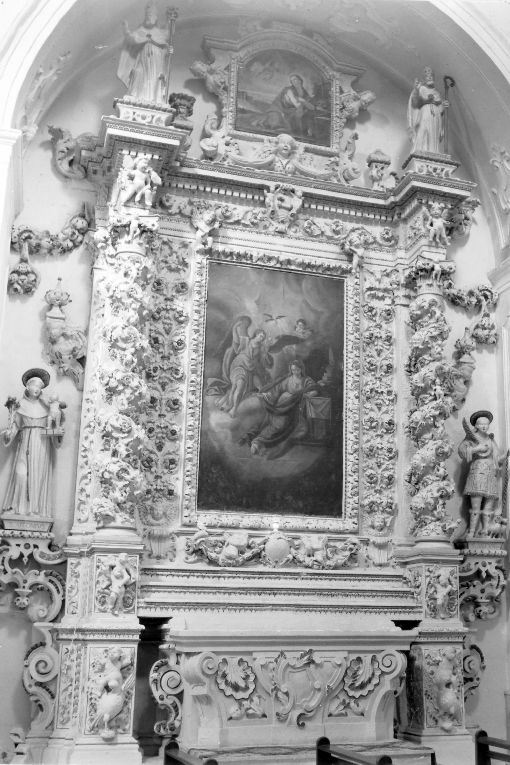 altare - ambito salentino (secc. XVII/ XVIII)