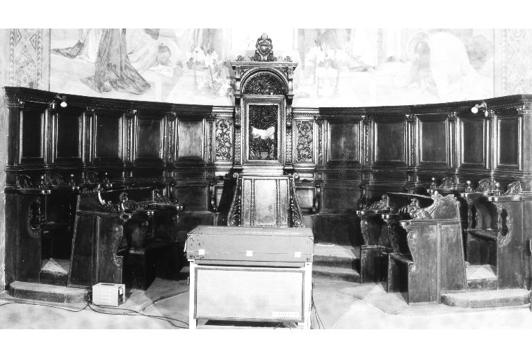 stalli del coro - manifattura salentina (sec. XVI)