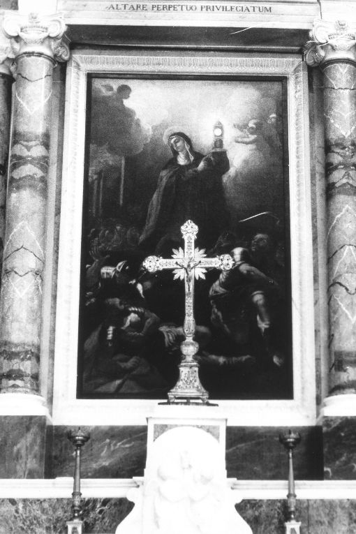 candeliere d'altare, serie - manifattura Italia meridionale (sec. XX)