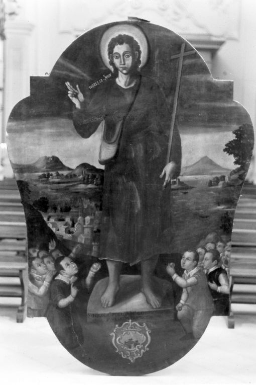 San Nicola Pellegrino (dipinto) di D'Orlando Donato Antonio (primo quarto sec. XVII)