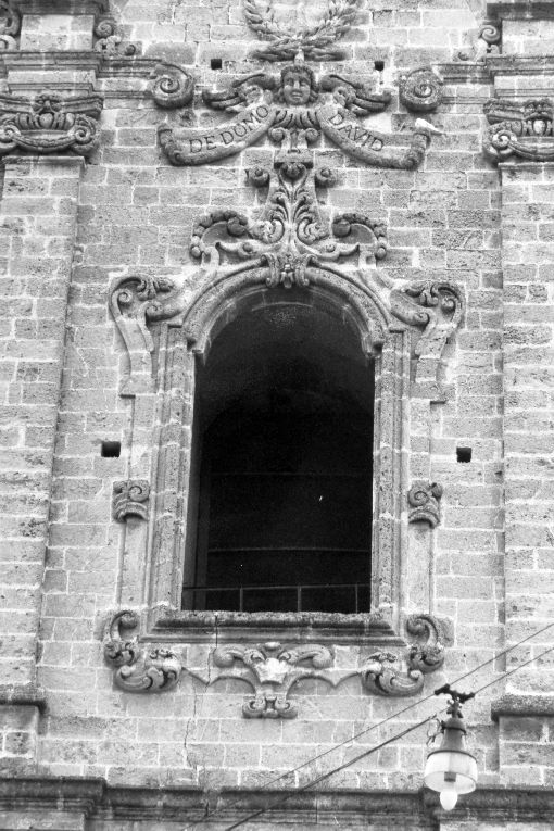 mostra di finestra - ambito salentino (sec. XVIII)