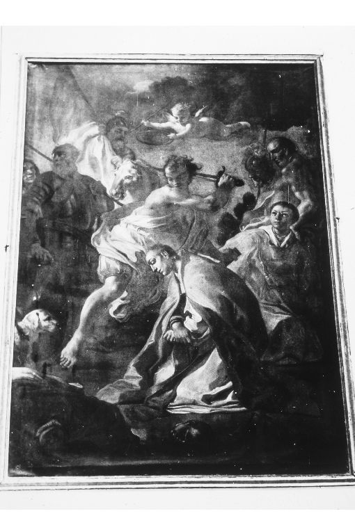 Martirio di san Gennaro (dipinto) di Sanfelice Ferdinando (sec. XVIII)