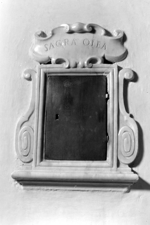 armadietto per oli santi - ambito napoletano (sec. XVIII)