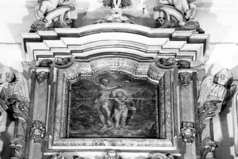battesimo di Cristo (dipinto) - ambito Italia meridionale (sec. XVIII)