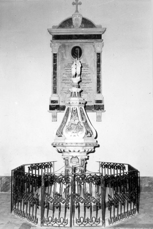 fonte battesimale di Ciccarelli (sec. XVII)