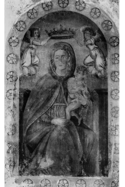 Madonna con Bambino (dipinto) - ambito Italia meridionale (secc. XVI/ XVII)