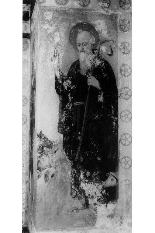 Sant'Antonio Abate (dipinto) - ambito Italia meridionale (secc. XVI/ XVII)