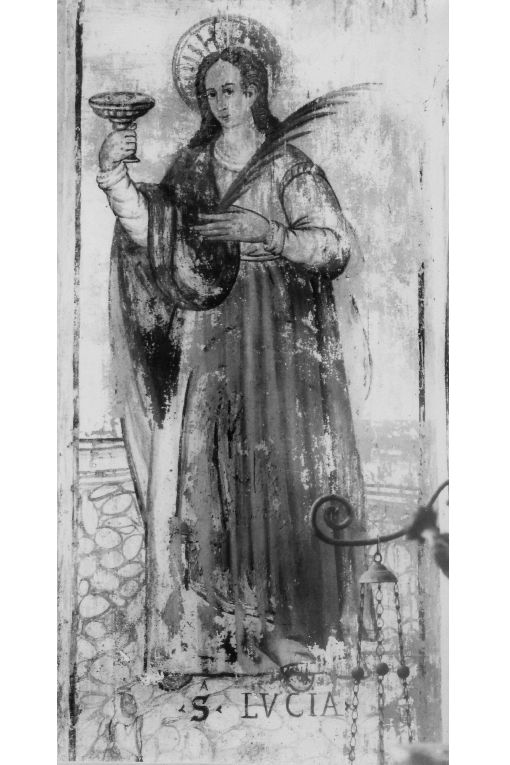 Santa Lucia (dipinto) - ambito Italia meridionale (secc. XVI/ XVII)