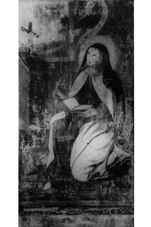 Santa Teresa d'Avila (dipinto) - ambito Italia meridionale (secc. XVI/ XVII)