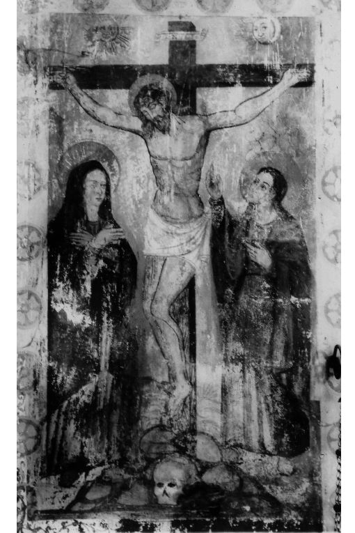 crocifissione (dipinto) - ambito Italia meridionale (secc. XVI/ XVII)