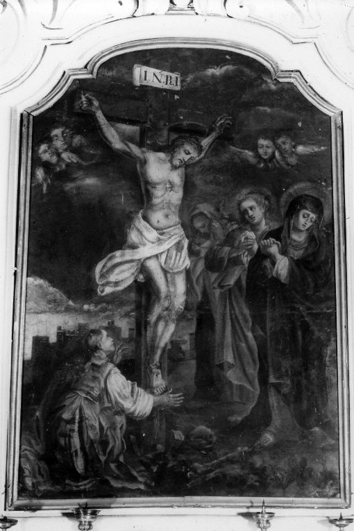 Cristo crocifisso (dipinto) - ambito Italia meridionale (sec. XVII)