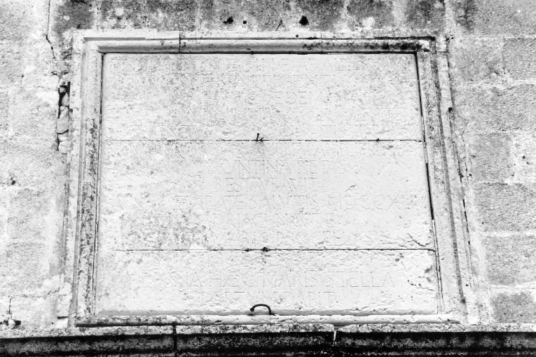 lapide - ambito salentino (sec. XVIII)