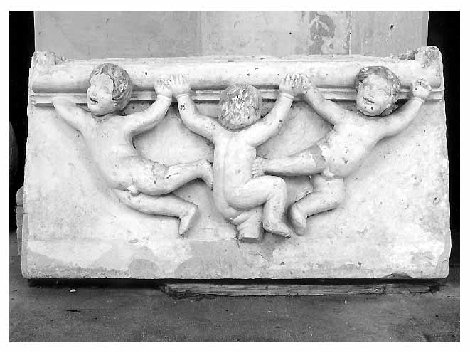 altare, frammento - ambito salentino (prima metà sec. XVIII)