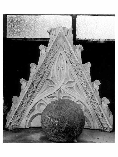 altare, frammento - ambito salentino (secc. XIX/ XX)