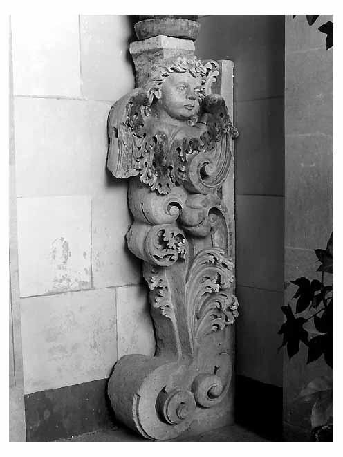 altare, frammento - ambito salentino (prima metà sec. XVIII)