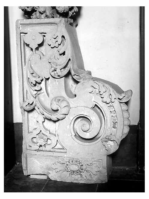 mensola, coppia - ambito salentino (prima metà sec. XVIII)