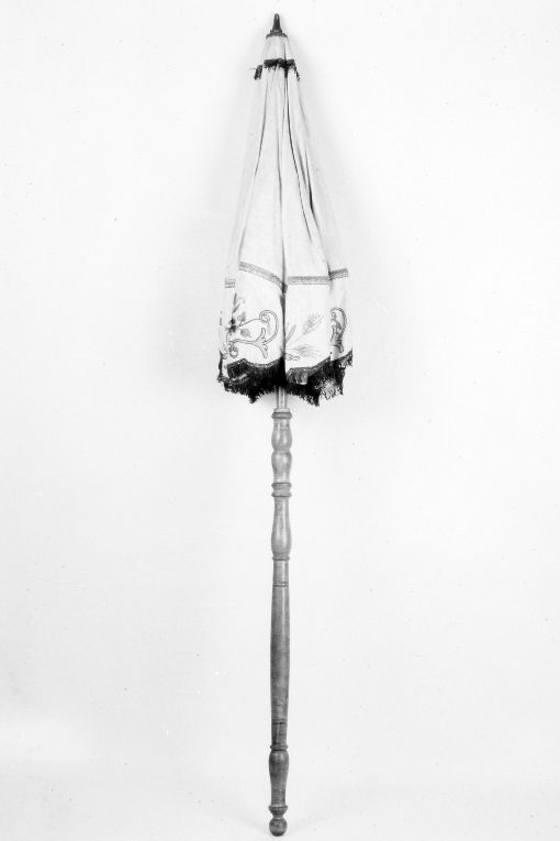 ombrellino processionale - manifattura Italia meridionale (secc. XIX/ XX)