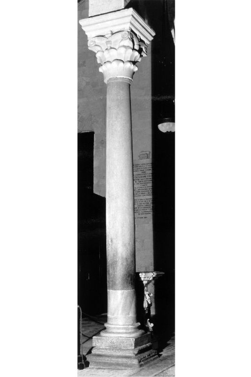 colonna - ambito Italia meridionale (secc. XII/ XVIII)