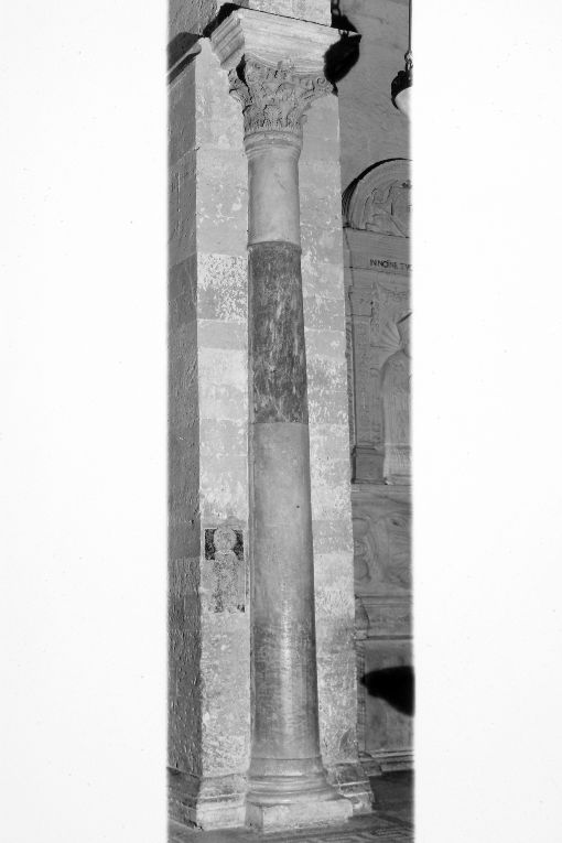 semicolonna - ambito Italia meridionale (secc. XII/ XVIII)