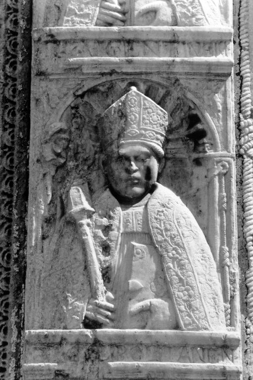 vescovo di Gallipoli Remolino Francesco (rilievo) di Ferrando Niccolò (sec. XVI)