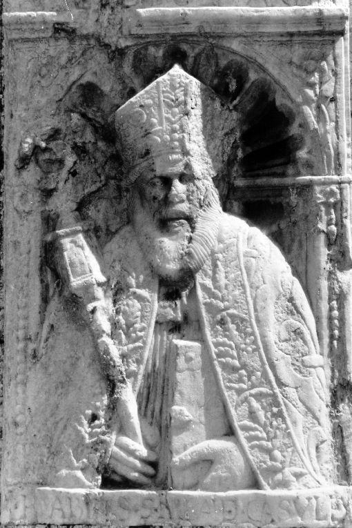 abate di San Nicola di Casole (rilievo) di Ferrando Niccolò (sec. XVI)