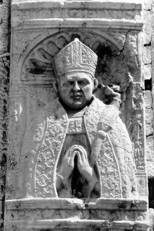 vescovo di Castro Scannafora Bernardino (rilievo) di Ferrando Niccolò (sec. XVI)