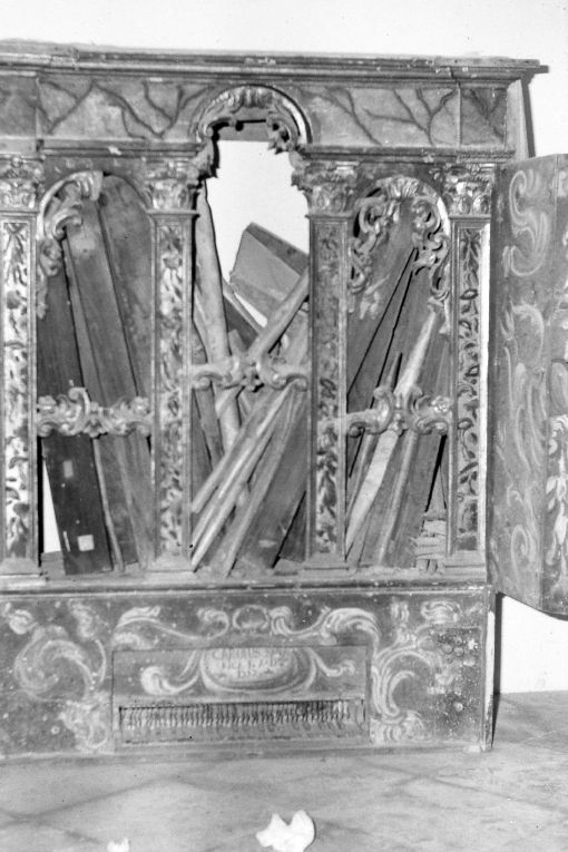 organo positivo di Sanarica Carlo (sec. XVIII)