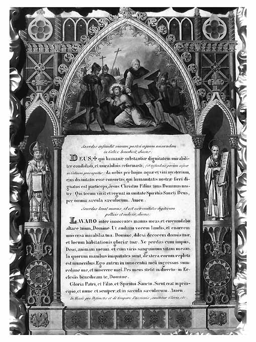 Cristo cade sotto la croce (stampa, elemento d'insieme) di Margess (attribuito) (seconda metà sec. XVIII)