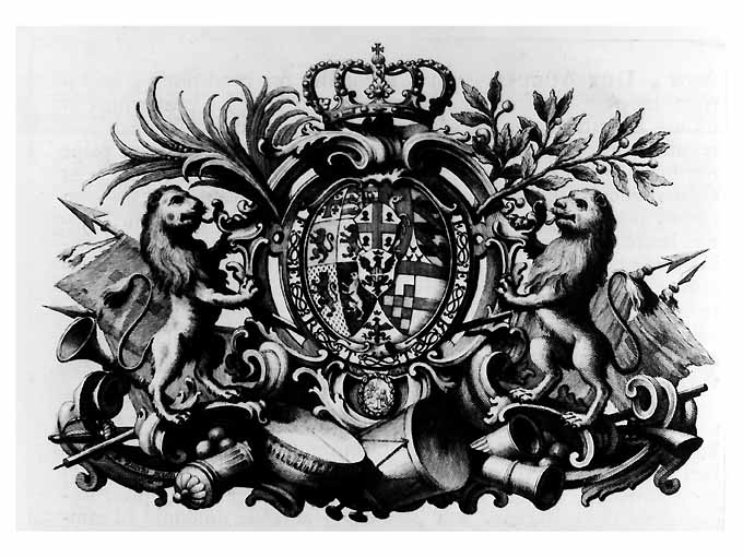 stemma di Vittorio Amedeo, duca di Savoia (stampa) di Zucchi Francesco (sec. XVIII)