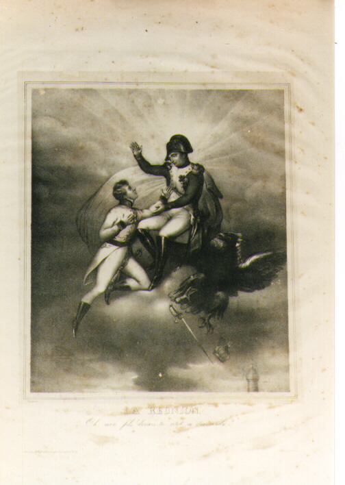 Il ricongiungimento (stampa) di Tassaert Octave, Ledoux A (sec. XIX)