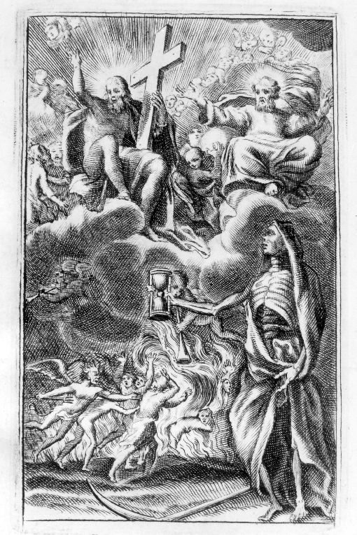 Giudizio Universale (stampa) di Salvioni Maria Giovanni (sec. XVIII)