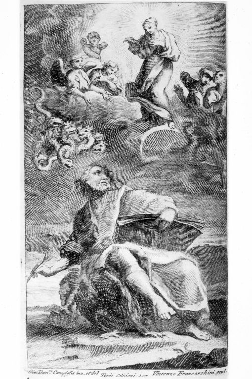 profeta (stampa) di Campiglia Giovanni Domenico, Salvioni Maria Giovanni, Franceschini Vincenzo (sec. XVIII)