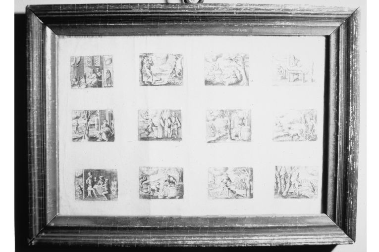 Ciclo dei mesi (stampa) - ambito italiano (sec. XVII)