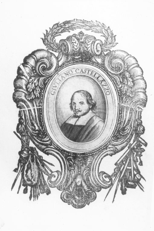 Ritratto di Giuliano Castellazzo (stampa) - ambito italiano (sec. XVII)