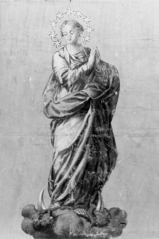 Madonna Immacolata (stampa) - ambito italiano (prima metà sec. XVIII)