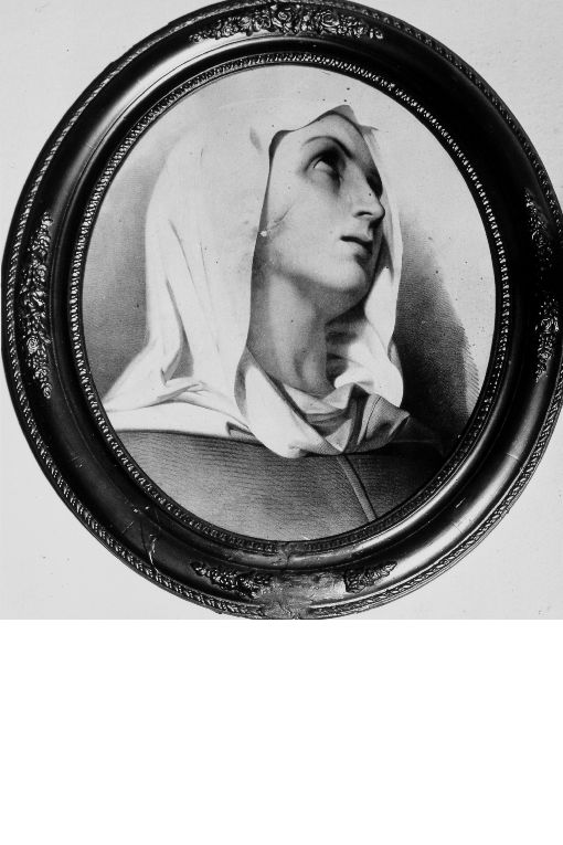 Madonna Addolorata (stampa) di Lazzaretti Domenico (attribuito) (inizio sec. XX)