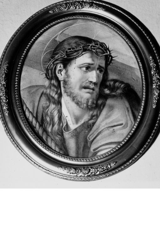 Cristo portacroce (stampa) di Lazzaretti Domenico (attribuito) (inizio sec. XX)