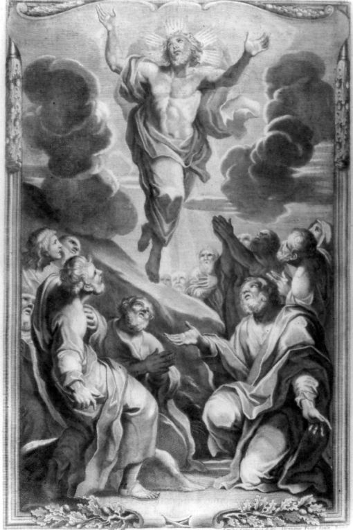 La Trasfigurazione (stampa) di Cesi Carlo, Picart Etienne (sec. XVIII)