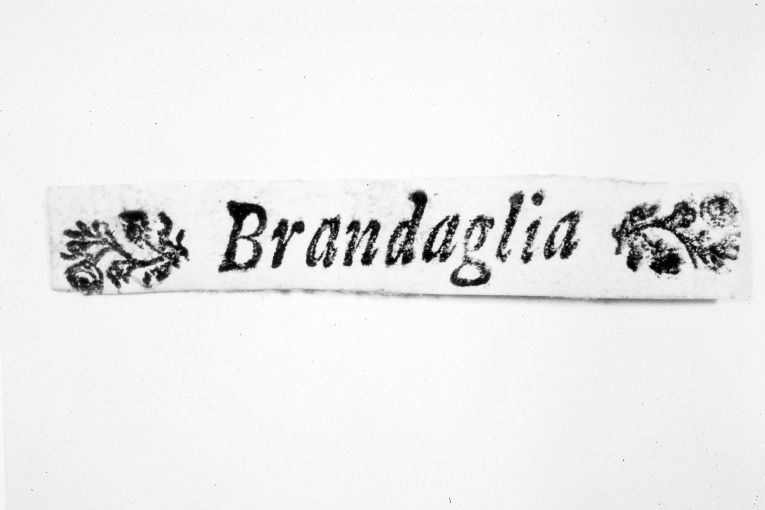 Arme gentilizia Giraldi (stampa smarginata) - ambito toscano (sec. XVIII)