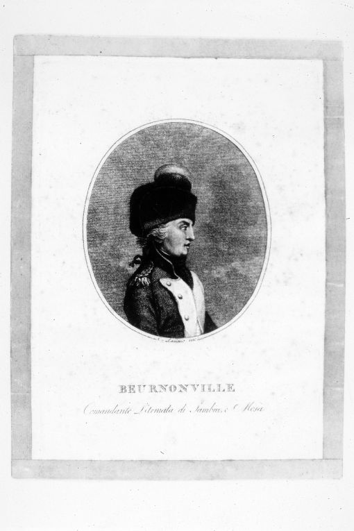 Ritratto del generale Beurnonville (stampa) di Lasinio Carlo (sec. XIX)