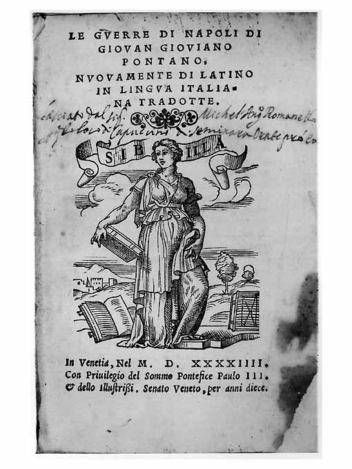 Sibilla (stampa) - ambito veneto (sec. XVI)