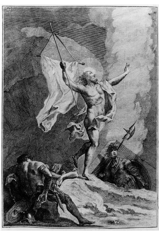 Cristo risorto (stampa) - ambito veneto (?) (sec. XVIII)