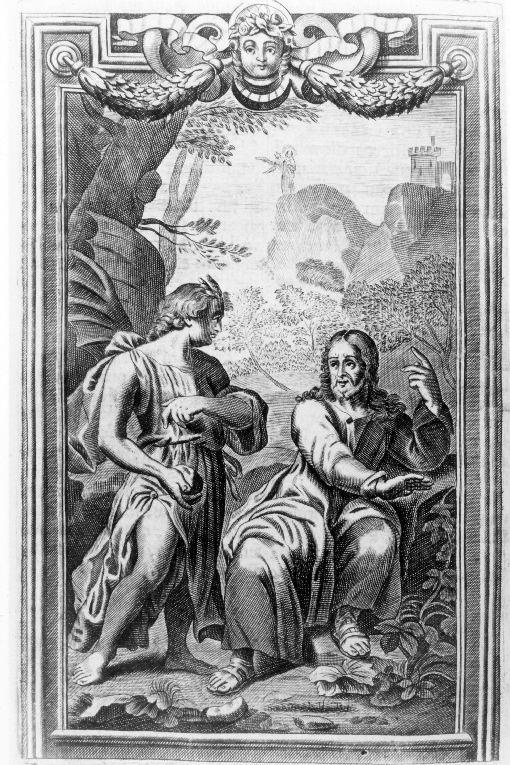 orazione di Cristo nell'orto di Getsemani (stampa) di Piccini Isabella (sec. XVIII)