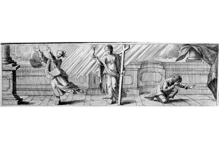 La Fede (stampa) - ambito romano (sec. XVIII)