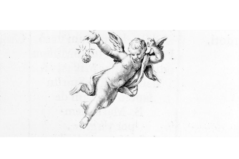 angelo (stampa) - ambito romano (sec. XVIII)
