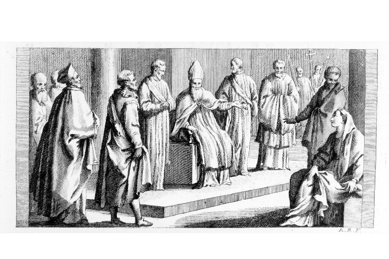 Consacrazione della nuova chiesa: sermone al popolo (stampa) di Rossi Andrea (sec. XVIII)