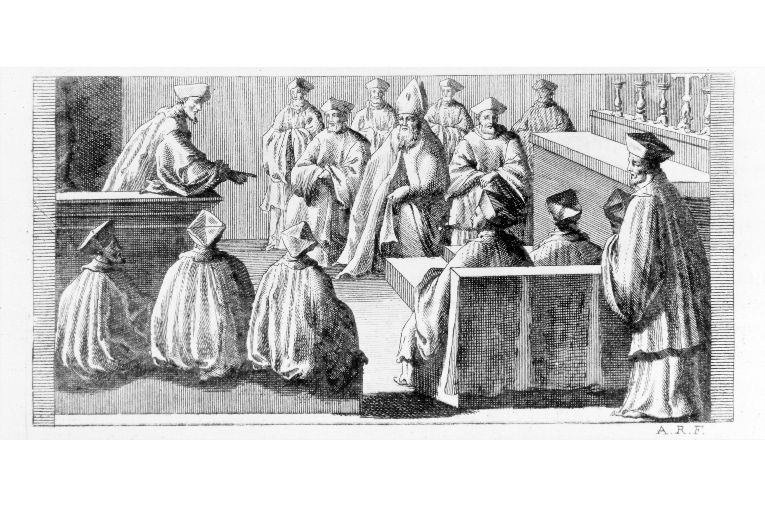 Il sinodo: esposizione delle questioni (stampa) di Rossi Andrea (sec. XVIII)