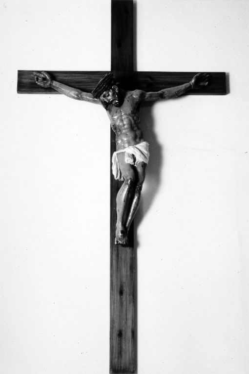 Cristo crocifisso (crocifisso) - manifattura Italia meridionale (sec. XVIII)